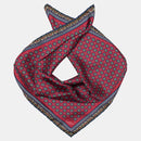 Toscana - Silk Neckerchief - Cranberry