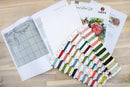 Red roses B2383L Counted Cross-Stitch Kit