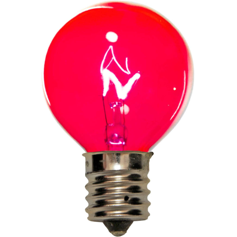 Red, White, & Blue G40 Light Bulbs