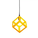 Red yellow & green elegant square chandelier kitchen pendant light