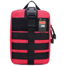 Ham Radio Go Bag with Tear-Away Velcro Back - Molle Compatible, Multi-Pocket Design for Radios, Cables, and Gear