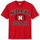 Youth Husker Football Red T-Shirt | Multiple Sizes | Blue 84