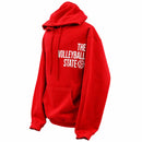 Red Volleyball State Hoodie | Multiple Sizes | Small Town Famous