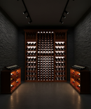RediCellar 208-Bottle Wine Storage System with Display Rows