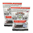 Red Pepper Beef Jerky | Pack of 2 | 3 oz | Nebraska Star Beef