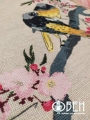 Redstarts on a Cherry Branch 1238 Counted Cross Stitch Kit