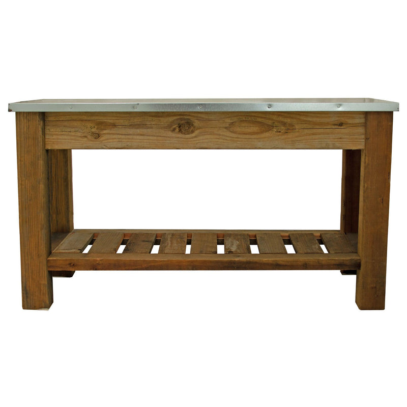 Redwood Patio Console Table