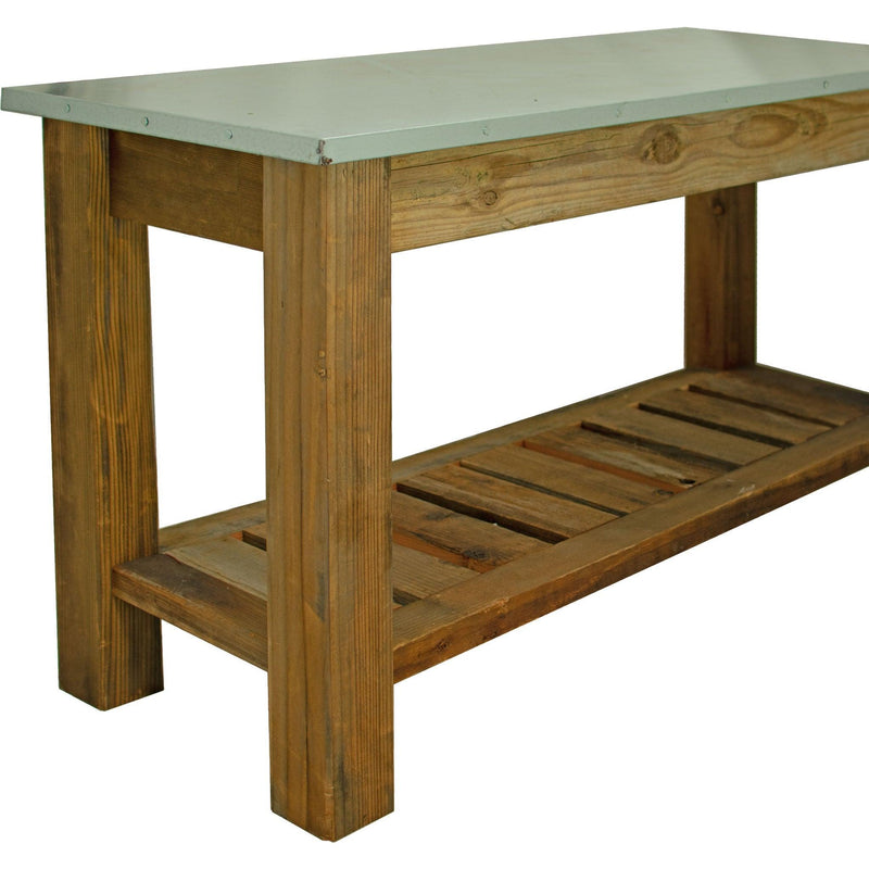 Redwood Patio Console Table