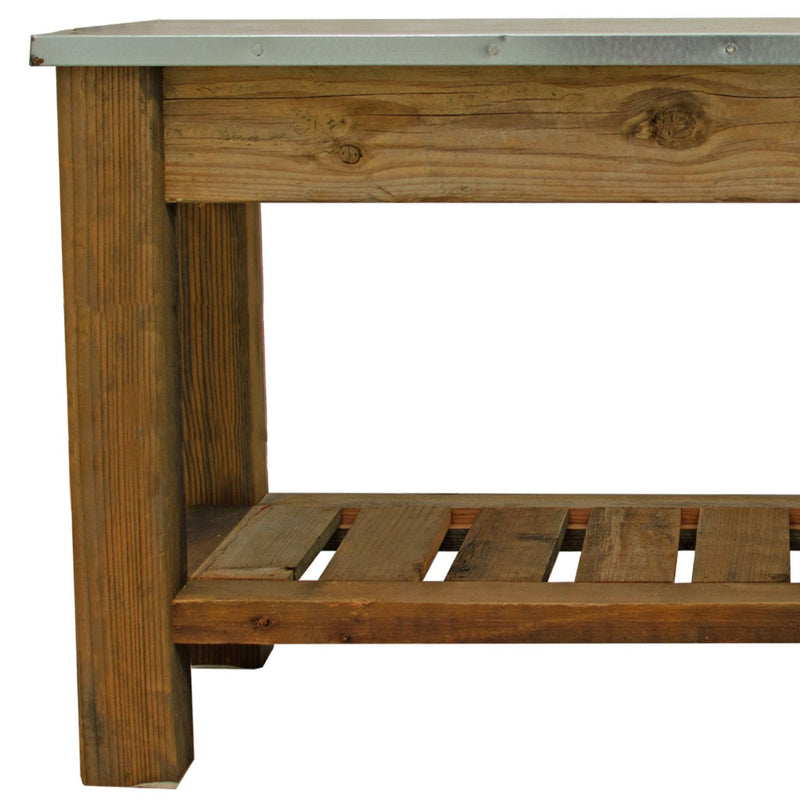 Redwood Patio Console Table