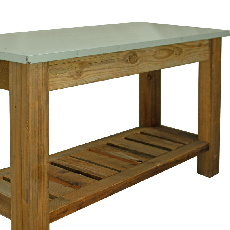 Redwood Patio Console Table