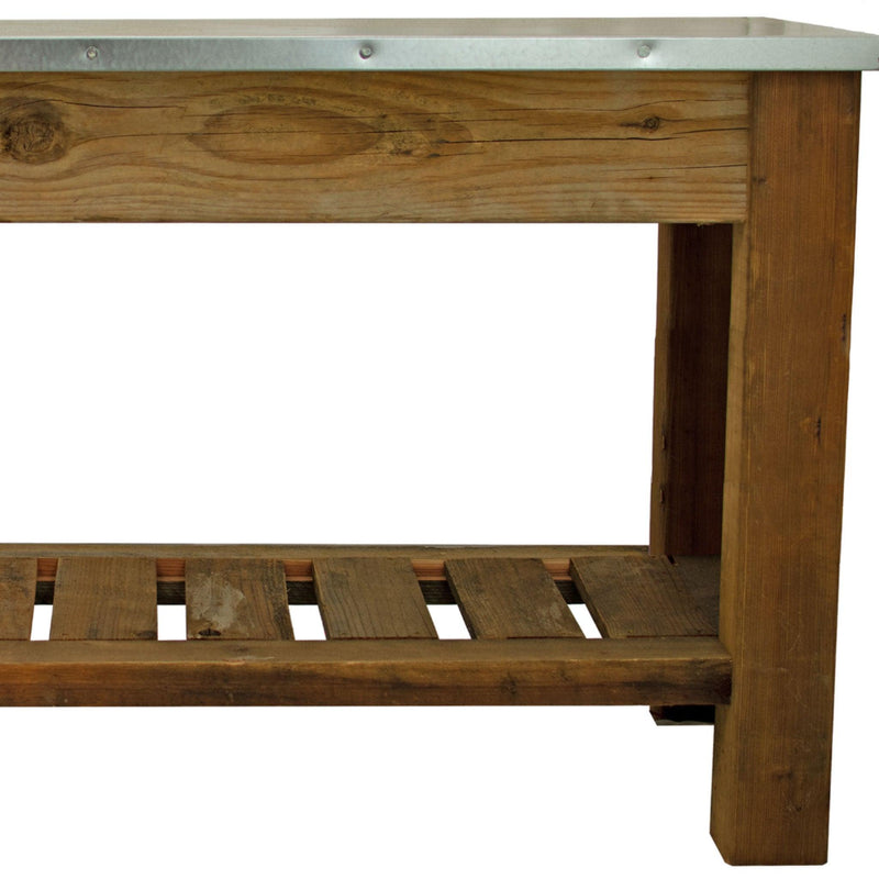 Redwood Patio Console Table