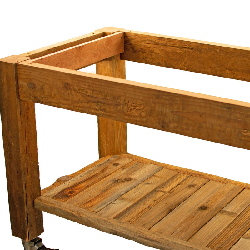 Redwood Potting Table