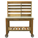 Redwood Potting Table