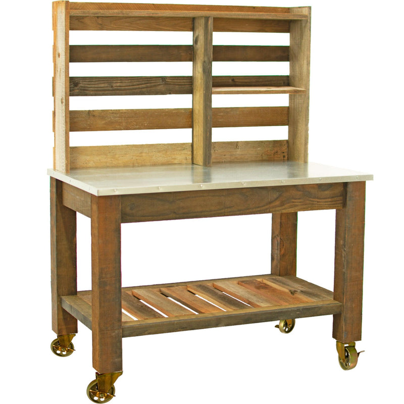 Redwood Potting Table