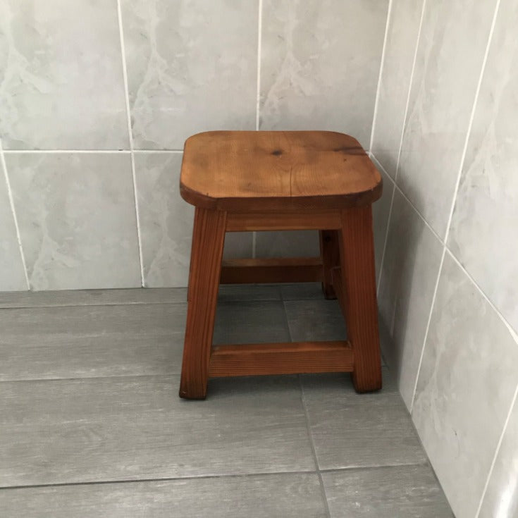 Redwood Foot Stool