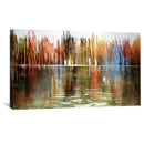 Reflecting Abstract Waters Canvas