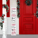 Reindeer Christmas Porch Sign