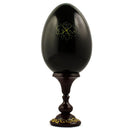 Young Girl in the Garden Collectible Wooden Easter Egg 6.25 Inches
