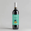 Research Paper Graduation Wine Label