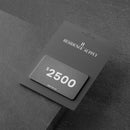 Residence Supply Gift Card - $2500