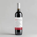 Respect The Grapes Wine Label