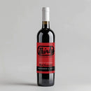Retro Birthday Wine Label
