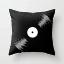 Retro black camera print cushion cover living room decor