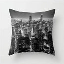 Retro black camera print cushion cover living room decor