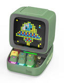 Retro black pixel art bluetooth speaker bedroom ditoo pixel art