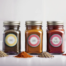 Retro Colors Spice Labels
