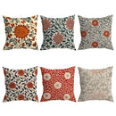 Retro Dahlia Cushion Covers