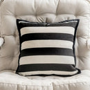 Retro dark green zebra embroidered jacquard luxury pillow cover bedroom