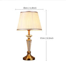 Retro emerald green crystal floor lamp – living room stand light