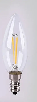 Retro frosted e14 led candle bulb for dining room chandeliers