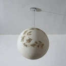 Retro full moon chandelier modern dining room pendant light