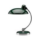 Retro green enamel engraving table lamp for office or bedroom