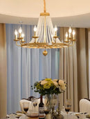 Retro industrial black decorbites crystal chandelier for dining room