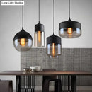 DecorBites™ 1 Light Pendant Lighting Retro Industrial Style Glass Pendant Ceiling Lights for Restaurant