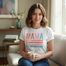 Classic Mama Shirt 100% Cotton Short Sleeve Casual Aesthetic Mom Top