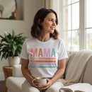 Classic Mama Shirt 100% Cotton Short Sleeve Casual Aesthetic Mom Top