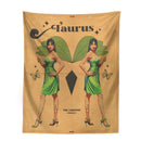 DecorBites™ Constellation Tarot Tapestry: Retro Modern Woman Wall Hanging & Room Decor