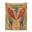 DecorBites™ Constellation Tarot Tapestry: Retro Modern Woman Wall Hanging & Room Decor