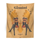DecorBites™ Constellation Tarot Tapestry: Retro Modern Woman Wall Hanging & Room Decor
