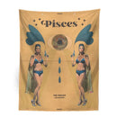 DecorBites™ Constellation Tarot Tapestry: Retro Modern Woman Wall Hanging & Room Decor