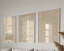 Retro Wall Art Set 3-Piece