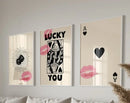 Retro Playing Card Art Set