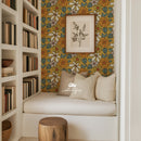 Retro Style Flowers Wallpaper - House Wallpapers