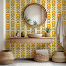 Retro Tropical Style Wallpaper - House Wallpapers