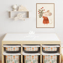 IKEA Trofast Storage Bin Sticker Set, Ikea Upgrade Decor, Ikea hack