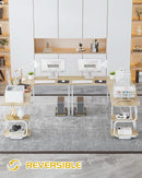69 Inch Reversible L Shaped Desk For Home Office Use